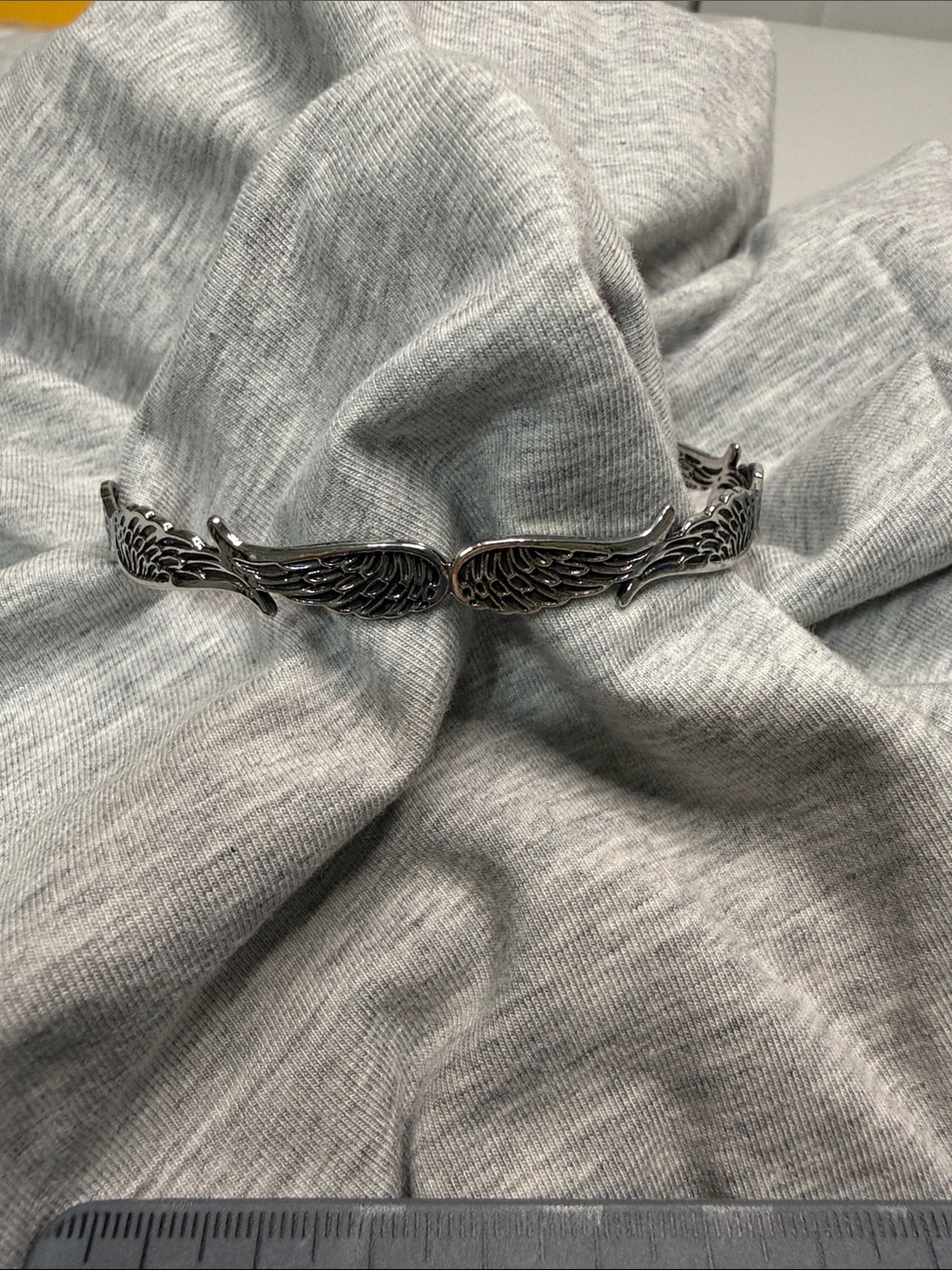 Silver Winged Cuff Bracelet - Women Jewelry